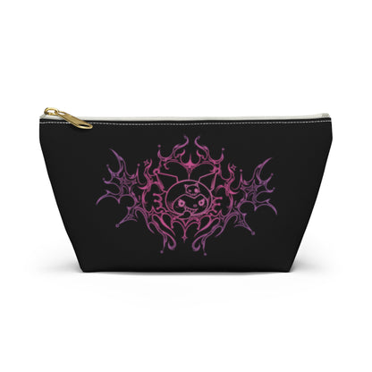 Flaming Yin Yang Accessory Pouch