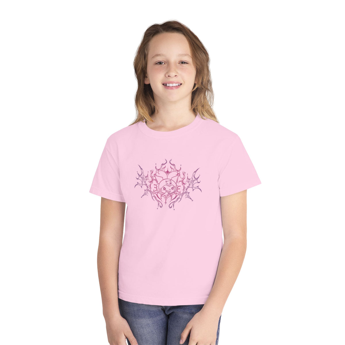 Cool Y2K Girl Punk Bunny Cybersigil Baby Tee