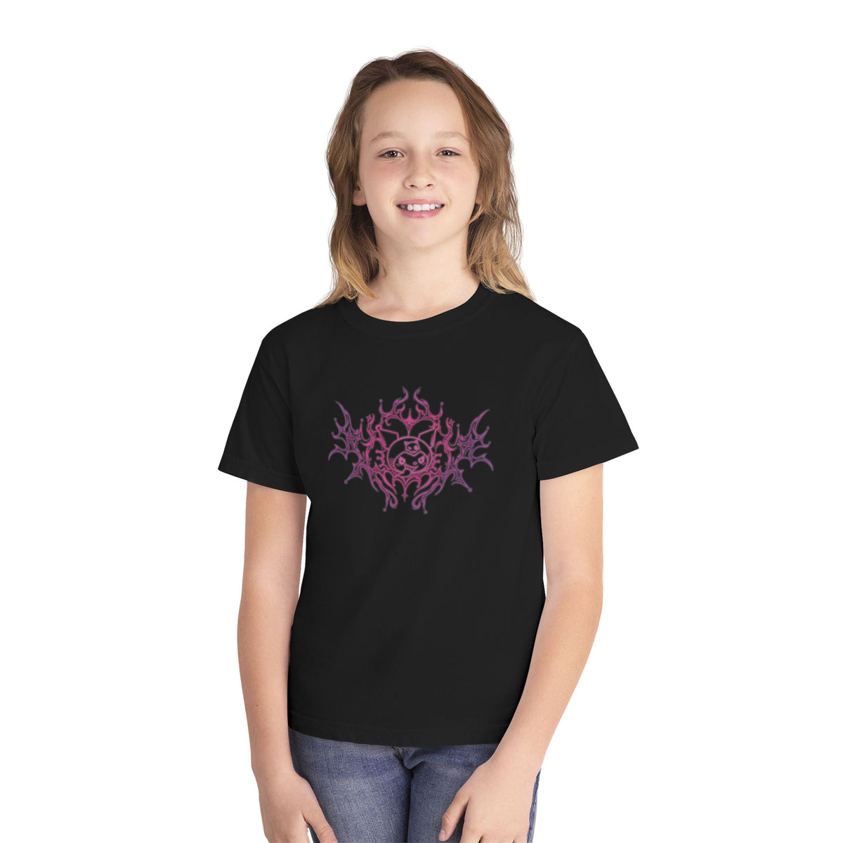 Cool Y2K Girl Punk Bunny Cybersigil Baby Tee