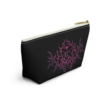 Flaming Yin Yang Accessory Pouch