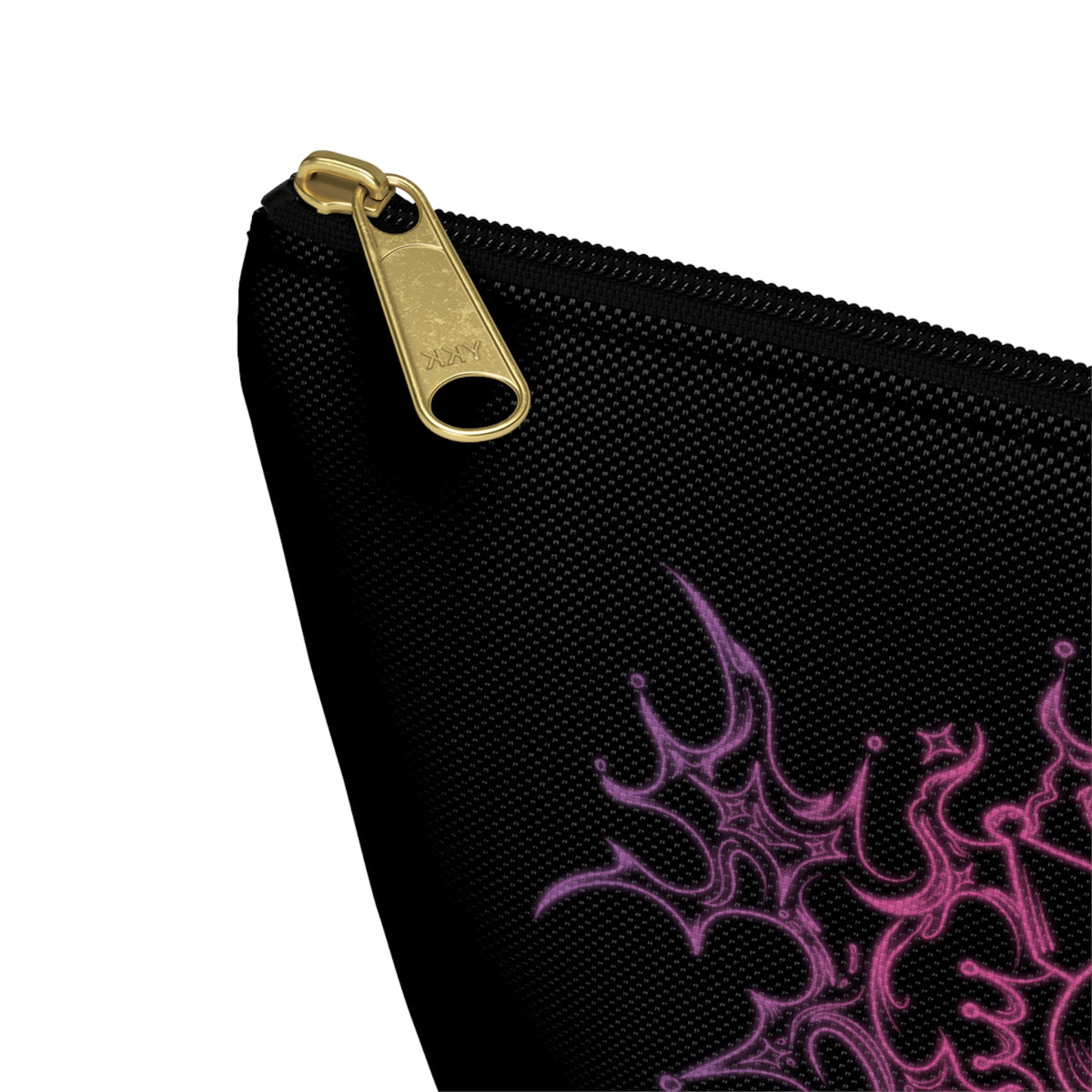 Flaming Yin Yang Accessory Pouch