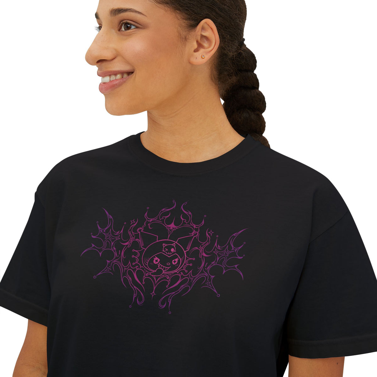 Pink Tribal Sun Mandala Women's Tee | Center Chest Graphic