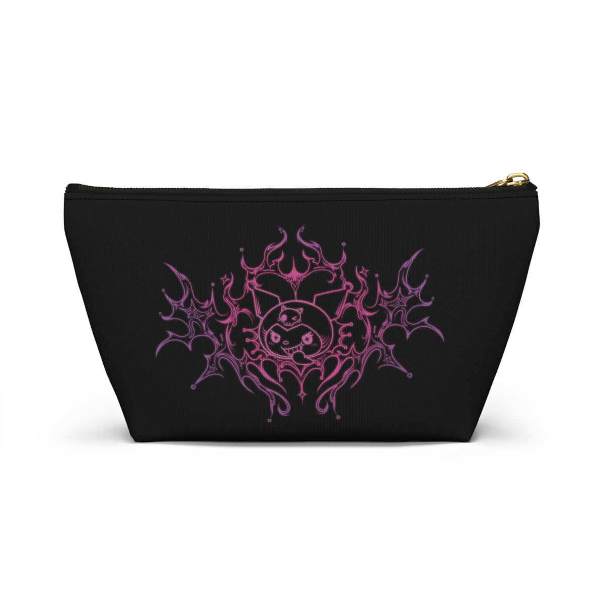 Flaming Yin Yang Accessory Pouch