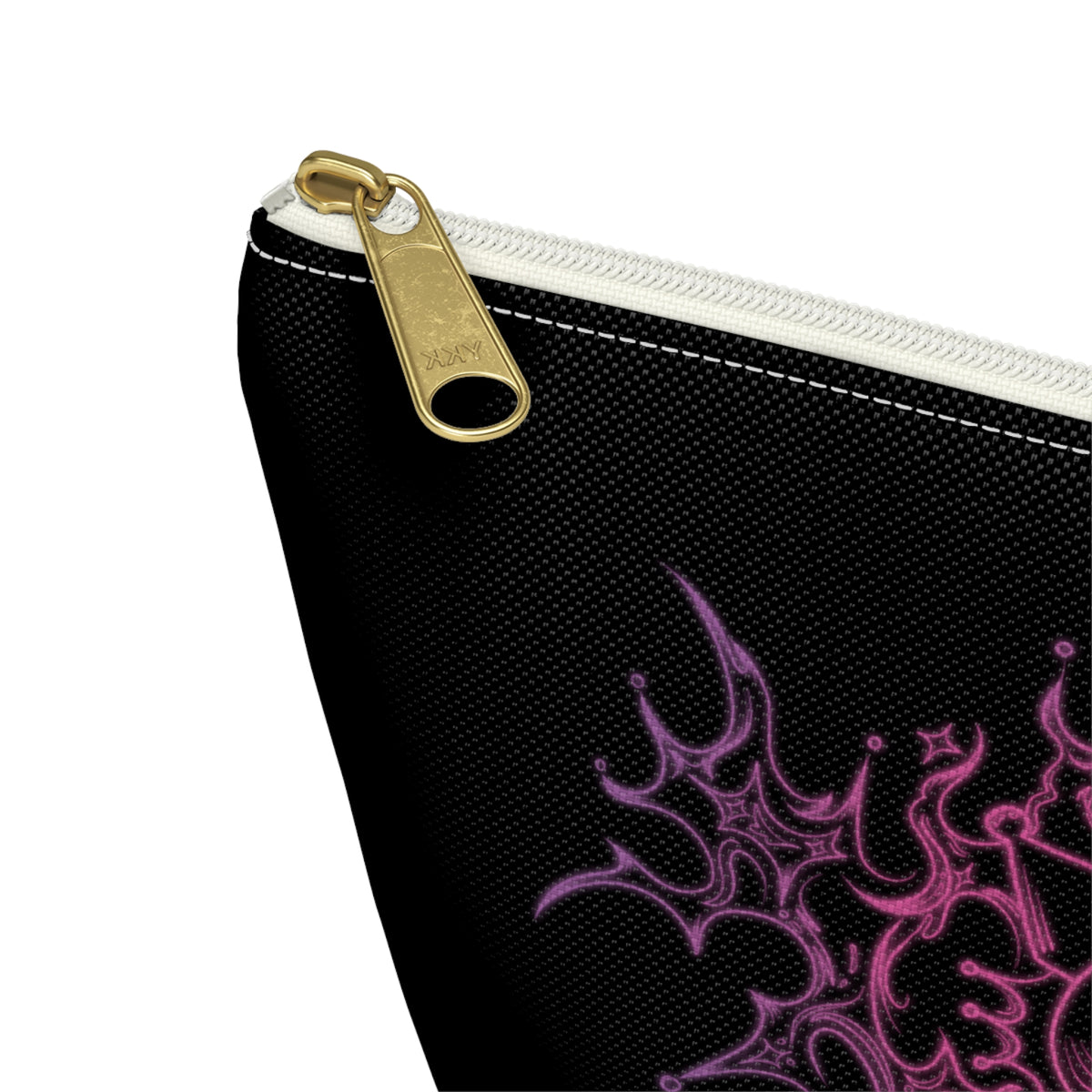 Flaming Yin Yang Accessory Pouch