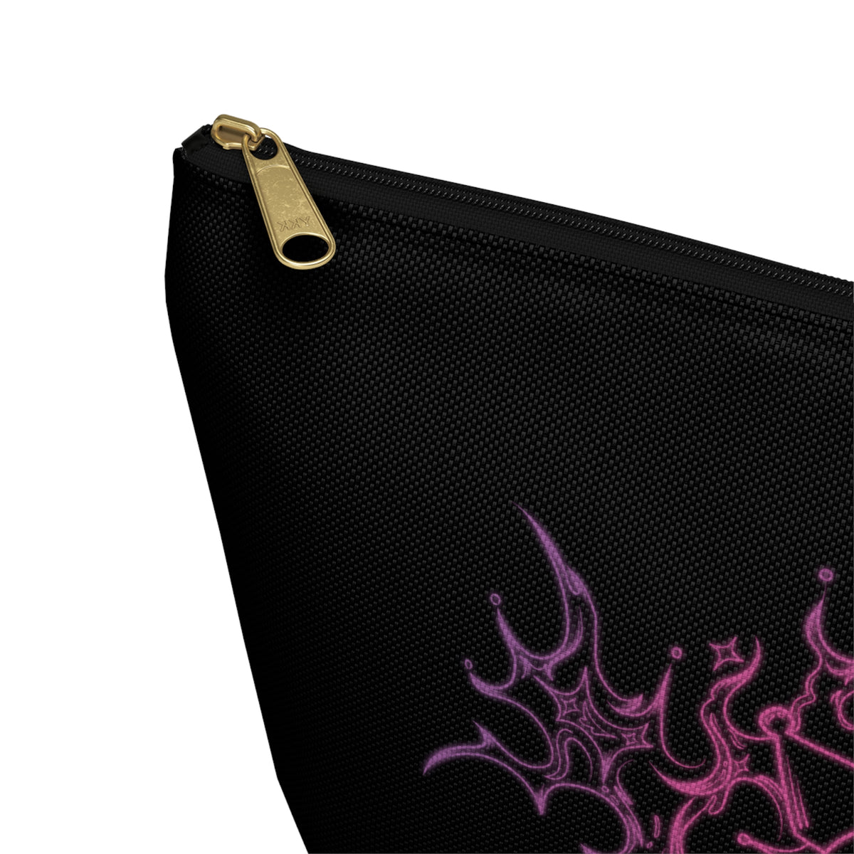 Flaming Yin Yang Accessory Pouch
