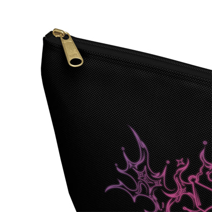 Flaming Yin Yang Accessory Pouch