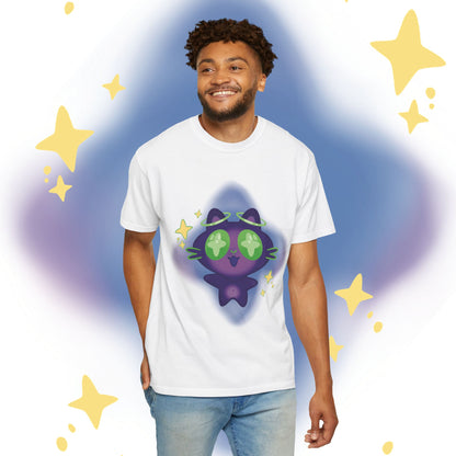 XiNi the Cosmic Cat T-Shirt — Cute Magical Cat Graphic Tee