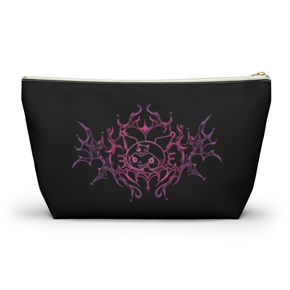 Flaming Yin Yang Accessory Pouch