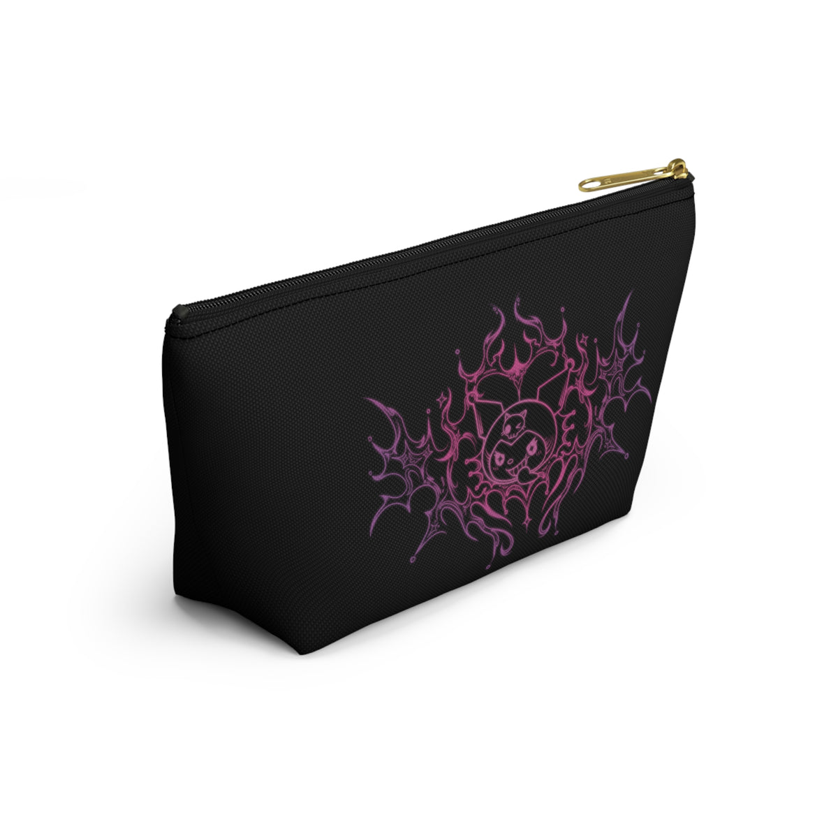 Flaming Yin Yang Accessory Pouch