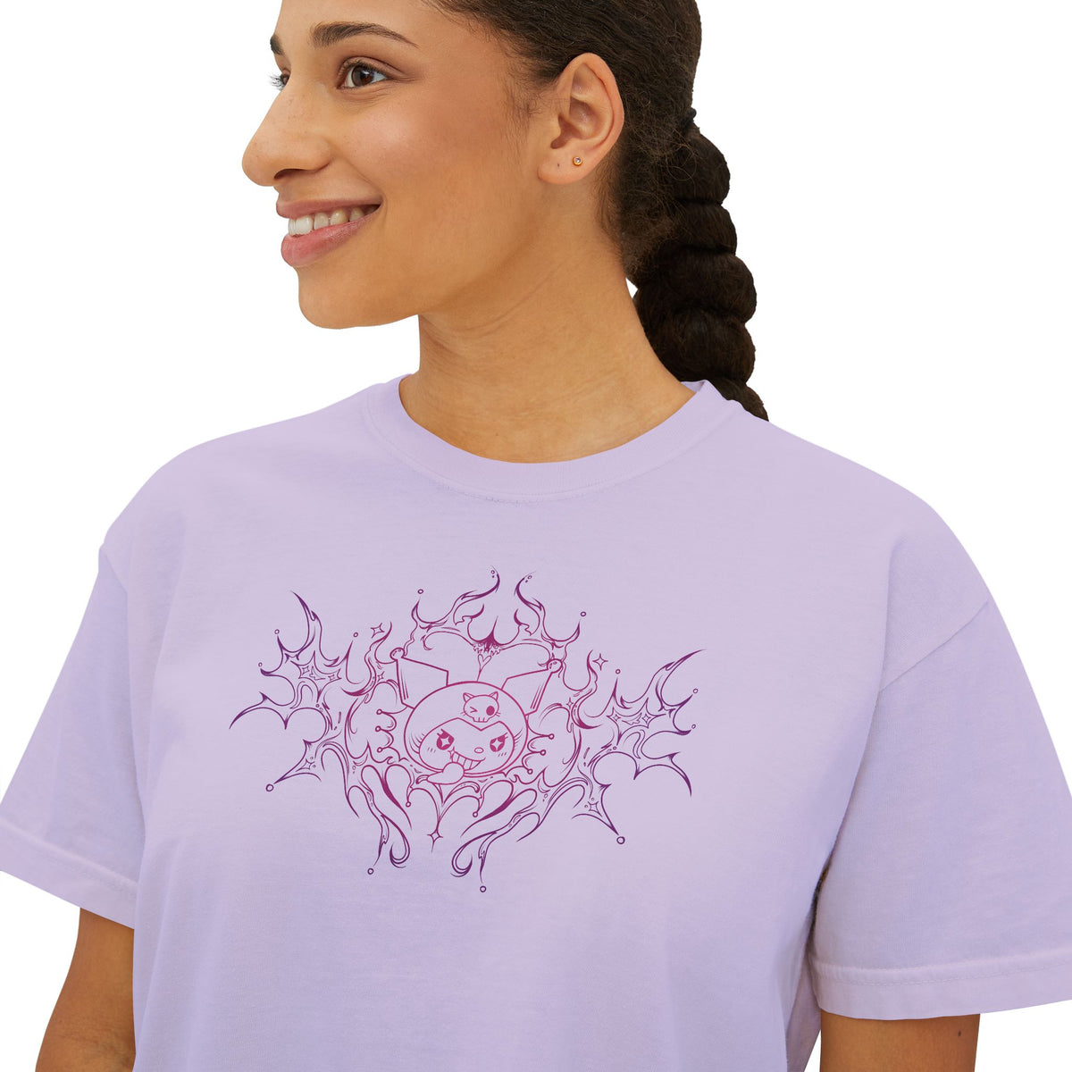 Pink Tribal Sun Mandala Women's Tee | Center Chest Graphic