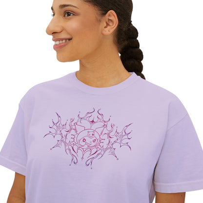 Pink Tribal Sun Mandala Women's Tee | Center Chest Graphic
