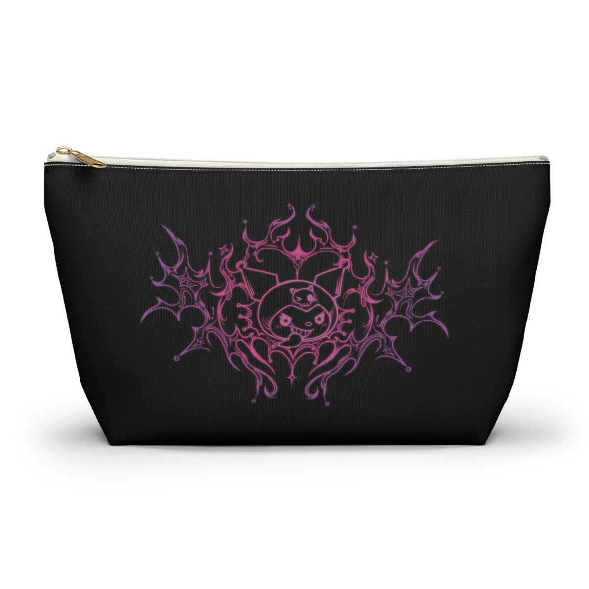 Flaming Yin Yang Accessory Pouch