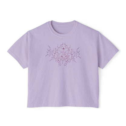 Pink Tribal Sun Mandala Women's Tee | Center Chest Graphic