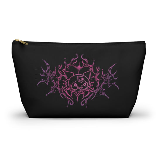 Flaming Yin Yang Accessory Pouch