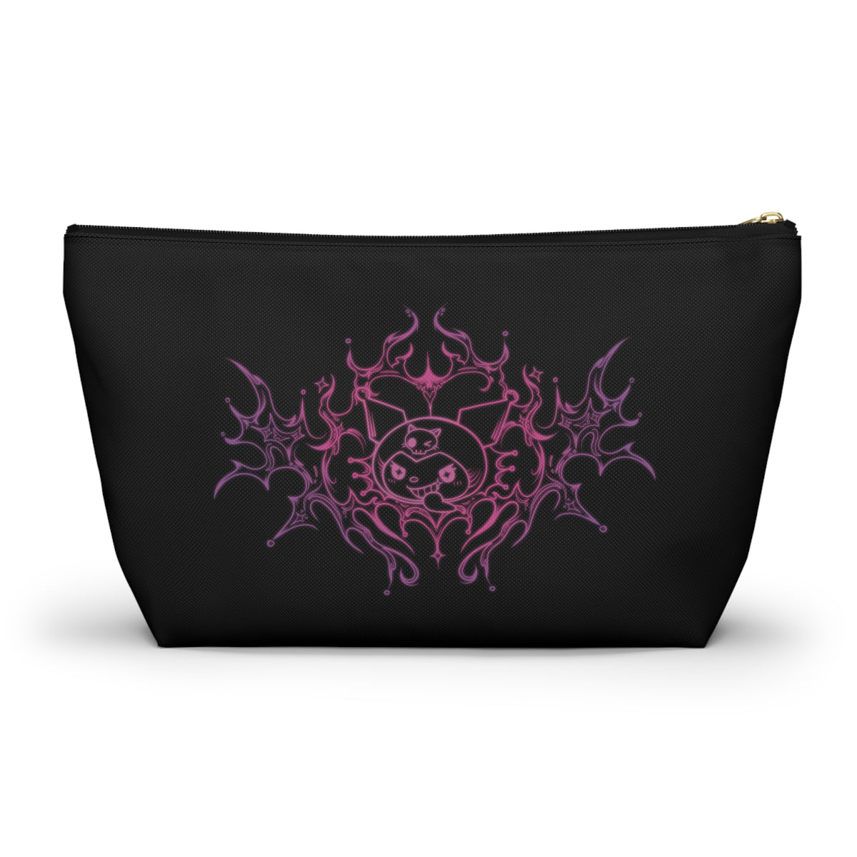 Flaming Yin Yang Accessory Pouch